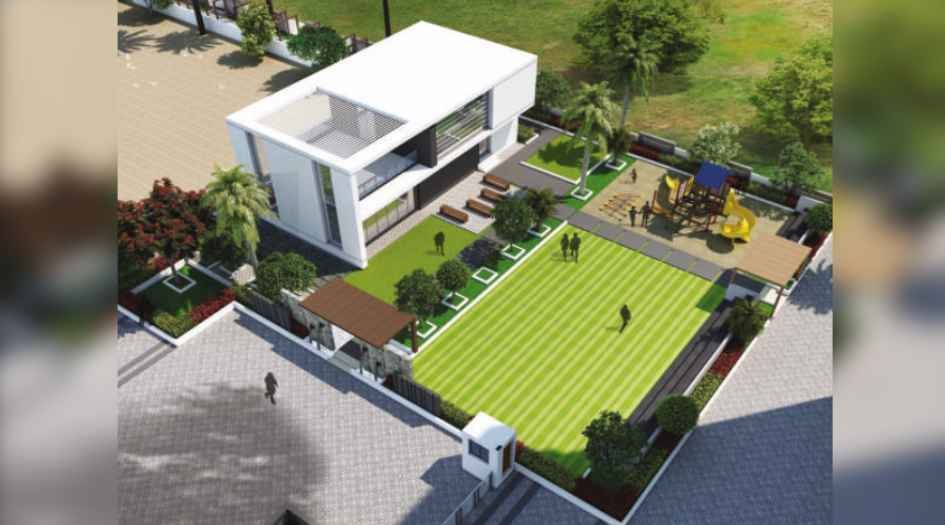 Nirman-Aura-Clubhouse-&-Amenities-View